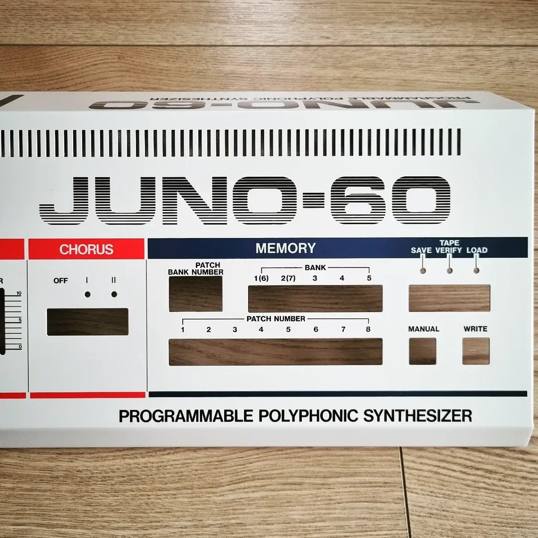 Roland Juno-60 white panel